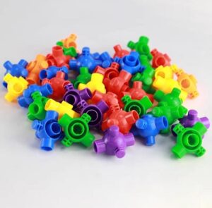 0820 *CILINDROS DE ENSAMBLE 5 DIRECCIONES en Bolsa* (28.80x29 cm.) 25 Pcs. Aprox. - Imagen 3