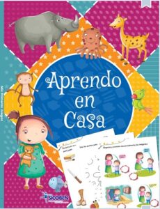 5231 *APRENDO EN CASA 1 Cuadernos d/Actividades* (28x21 cm.) 64 Pág.