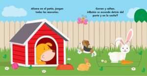 8847 *¿Quién se Esconde, Animales Domésticos Libro de Cartón c/Ventanitas? (20x20 cm.) 10 Pág. - Imagen 3