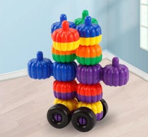 0820 *CALABACITAS CON RUEDAS en Bolsa* (28.80x29 cm.) 45 Pcs. Aprox.