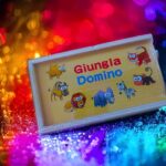 4262-75 *Domino de MADERA e/Caja* (15x9 cm.) 14 Diferentes. - Imagen 3