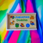 4262-75 *Domino de MADERA e/Caja* (15x9 cm.) 14 Diferentes. - Imagen 4