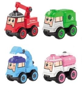 4220 *Funny Car p/Armar* (12x18 cm.) 4 Diferentes.