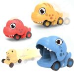 4229 *Coche de Inercia DINOS* (13x9.5 cm.) 3 Colores INDIVIDUAL - Imagen 5