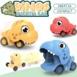 4229 *Coche de Inercia DINOS* (13x9.5 cm.) 3 Colores INDIVIDUAL - Imagen 7