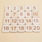 4465 *Tablero Montessori 2 en 1* (24.5x23 cm.) Tablero+Pinzas+20 Perlas+20 Números. - Imagen 6