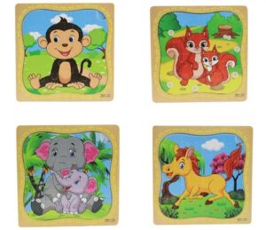 4614 *Rompecabezas c/Base Ilutada de 16 Piezas* (15x15 cm.) 25 Modelos. - Imagen 6