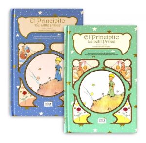 6528 *El Principito Bilingüe Español-Inglés/Frances* (16.3x25.7 cm.) 374 Pág. PASTA DURA