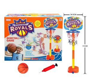 5091 *Basketball Set* (34.5x111 cm.) Juego+Balón+Bomba de Aire. - Imagen 6