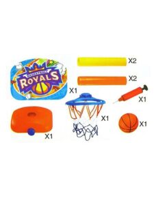 5091 *Basketball Set* (34.5x111 cm.) Juego+Balón+Bomba de Aire. - Imagen 4