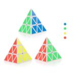 1523 *Cubo Rubik Piramidal 3x3x3* (7 cm.) - Imagen 4