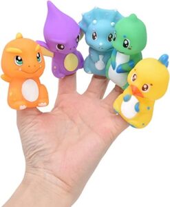 4250 *GUIÑOL Amigos Baby Dinos Puppets Finger* (20.5x17.5 cm.) 5 Pcs. - Imagen 4
