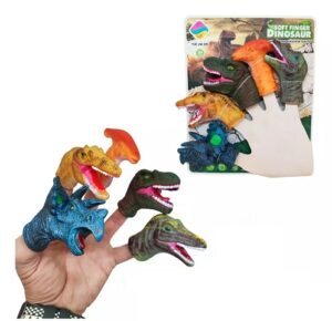 4251 *GUIÑOL Amigos Dinosaurios Puppets Finger* (20.5x17.5 cm.) 5 Pcs. - Imagen 4