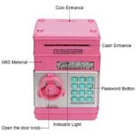 9985 *Cajero Automático de Juguete de Contraseña* (14x19x12.5 cm.) 5 Colores Diferentes. - Imagen 5