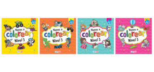 4307 *Vamos a Colorear Nivel 3 Edad 5-6 Años* (21x21 cm.) 24 Pág. 4 Diferentes.