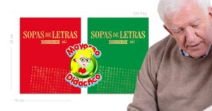 8030 *Colección d/Oro SOPA DE LETRAS* (16x20 cm.) 224 Pág. 2 Diferentes. - Imagen 2