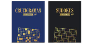 8054 *Colección d/Oro SUDOKUS CRUCIGRAMAS* (16x20 cm.) 224 Pág. 2 Diferentes. - Imagen 3