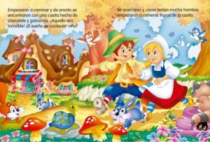 7805 *Cuentos Fabulosos* (20x26.5 cm.) 16 Pág. LA CASITA DE CHOCOLATE - Imagen 2