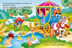 7805 *Cuentos Fabulosos* (20x26.5 cm.) 16 Pág. EL GATO CON BOTAS - Imagen 2