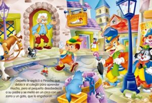 7805 *Cuentos Fabulosos* (20x26.5 cm.) 16 Pág. PINOCHO - Imagen 2