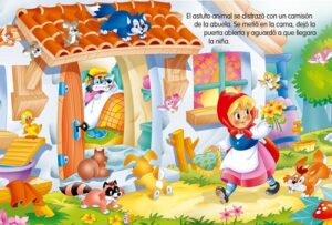 7805 *Cuentos Fabulosos* (20x26.5 cm.) 16 Pág. CAPERUCITA ROJA - Imagen 2