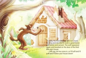 8567 *Illustrated Classics* (20x26.5 cm.) 16 Pág. THE THREE LITTLE PIGS - Imagen 2