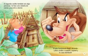 0842 *Classic Stories T-ESQUELA* (17x23 cm.) 16 Pág. THE THREE LITTLE PIGS - Imagen 2