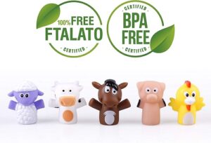 4249 *GUIÑOL Amigos de la Granja Puppets Finger* (20.5x17.5 cm.) 5 Pcs. - Imagen 8