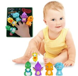 4250 *GUIÑOL Amigos Baby Dinos Puppets Finger* (20.5x17.5 cm.) 5 Pcs. - Imagen 3