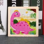 2321 *Rompecabezas de Madera 9 Pcs.* (11x11 cm.) 40 Diferentes. - Imagen 5