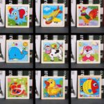 2321 *Rompecabezas de Madera 9 Pcs.* (11x11 cm.) 40 Diferentes. - Imagen 10