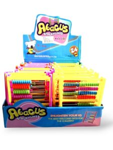 4246-24 *CAJA c/24 Ábacos de Plástico de 10 Líneas* (10x15 cm.) 4 Colores Diferentes - Imagen 2