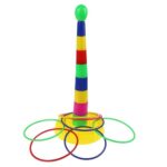 E151 *Funny Ringed Toy* (16x37 cm.) Torre+8 Aros. - Imagen 5