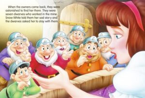 8567 *Illustrated Classics* (20x26.5 cm.) 16 Pág. SNOW WHITE - Imagen 2