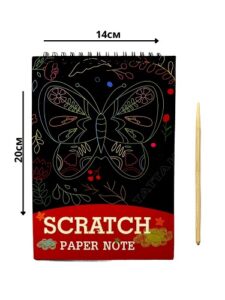 0386 *Scratch Note CHICA/Libreta Pizarrón* (10x14 cm.) 10 Pág. + Lápiz. - Imagen 6