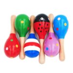 3201 *MINI Maracas de Madera* (4x12 cm.) 10 Diferentes. - Imagen 7