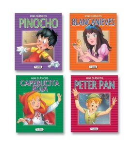 3254 *MINI CLÁSICOS de Cartón* (15x12 cm.) 8 Pág. 4 Diferentes. - Imagen 2