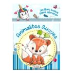 5453 *Animalitos Suaves Libro de Tela* (14.5x15 cm.) 8 Pág. 4 Diferentes. - Imagen 3