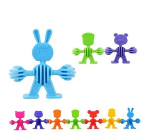 0820 *ANIMALITOS DE ENSAMBLE LATERAL en Bolsa* (28.80x29 cm.) 32 Pcs. Aprox. - Imagen 8