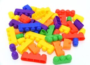 0820 *BLOCKS JUMBO ENSAMBLE REDONDO en Bolsa* (28.80x29 cm.) 16 Pcs. Aprox. - Imagen 2