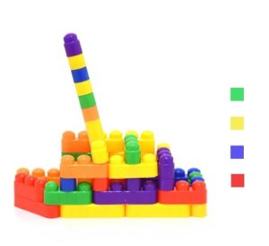 0820 *BLOCKS JUMBO ENSAMBLE REDONDO en Bolsa* (28.80x29 cm.) 16 Pcs. Aprox. - Imagen 3