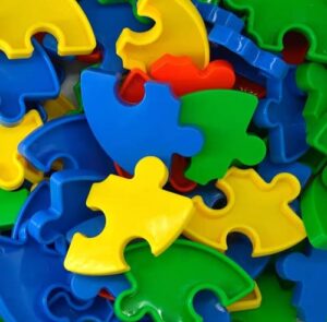 0820 *ROMPECABEZAS REDONDO en Bolsa* (28.80x29 cm.) 30 Pcs. Aprox.