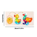 E1314 *Rompecabezas Gruesas d/Secuencias* (29.5x15 cm.) INDIVIDUAL. 5 Diferentes. - Imagen 10