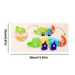 E1314 *Rompecabezas Gruesas d/Secuencias* (29.5x15 cm.) INDIVIDUAL. 5 Diferentes. - Imagen 12