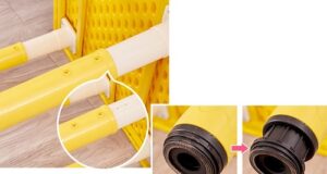 2603 *Mesa Cuadrada Cubierta d/Madera Altura Ajustable* (60x60x 48 a 60 cm.) 4 Colores Diferentes. - Imagen 14