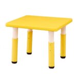 2603 *Mesa Cuadrada Cubierta d/Madera Altura Ajustable* (60x60x 48 a 60 cm.) 4 Colores Diferentes. - Imagen 12