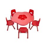 4706 *Mesa Juguetera Cubierta d/Madera Altura Ajustable Reforzada c/Acero* 100x 48 a 60 cm.) 5 Colores Diferentes. - Imagen 3