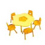 4706 *Mesa Juguetera Cubierta d/Madera Altura Ajustable Reforzada c/Acero* 100x 48 a 60 cm.) 5 Colores Diferentes. - Imagen 4