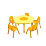 4706 *Mesa Juguetera Cubierta d/Madera Altura Ajustable Reforzada c/Acero* 100x 48 a 60 cm.) 5 Colores Diferentes. - Imagen 6