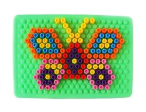 3184-6644 *Tablero d/Pijas CILÍNDRICAS* (28×20 cm.) Tablero +135 Pijas. - Imagen 3